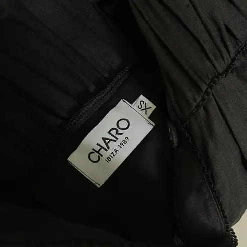 Charo Ruiz Ibiza Gracy Short Dress in Black Black Size XS