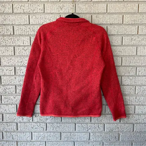 Patagonia  Women’s Better Sweater 1/4 Zip Fleece Pullover Jacket Red Size Small - Image 5