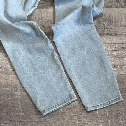 Pistola Aline Skinny Light Blue Jean Women 28 (27X27) High Rise Distressed Denim