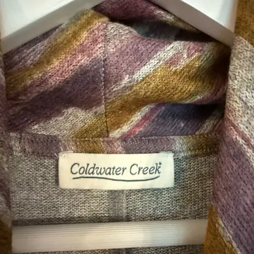 Coldwater Creek Dual Nature cowl neck sweater NWT small