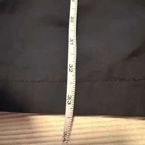 Gallery Black Trench Coat Tailored Minimalist Design Small