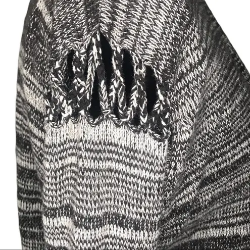 HEATHER Plunge Long Sleeve Button Cardigan Size XS