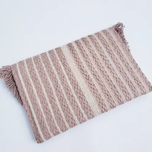 Anthropologie Fringe Tweed Button Clutch Beach Resort Purse