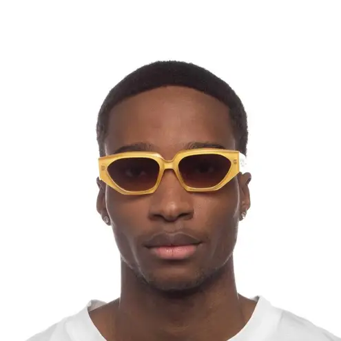 Le Specs Unisex Major Exclusive Yellow Limoncello Sunglasses
