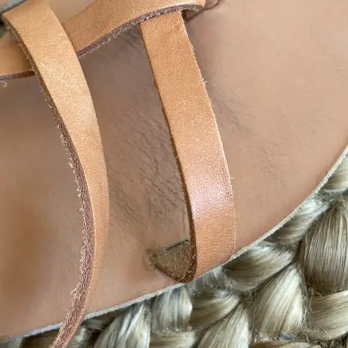 Ancient Greek Sandals x Peter Pilotto Alethea stud cross front leather sandals Brown Size 10