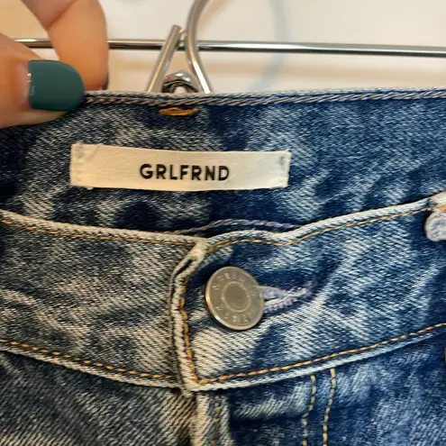 GRLFRND  HELENA STRAIGHT LEG JEAN IN HEARTBREAK EXPRESS