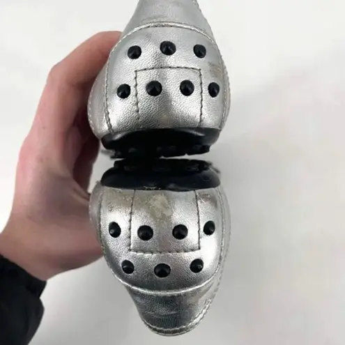 Tod's Womens Leather Round Toe Slip