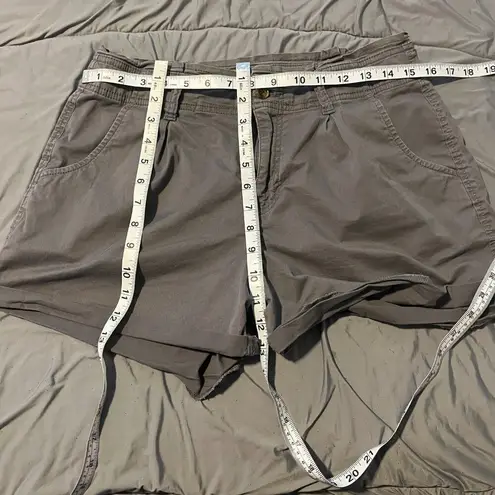 Arizona Jeans Womens Grey Shorts, Arizona, size 11