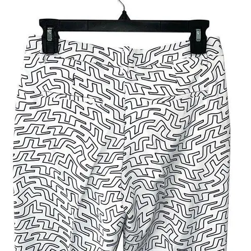 J. Lindeberg Womens Micro High Stretch Pia Golf Trouser Black White Size 26 NWT