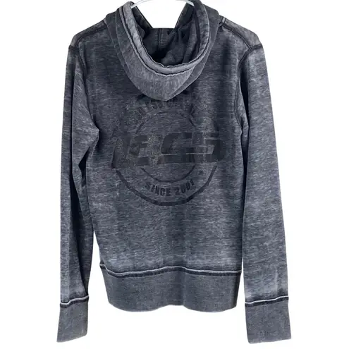 J. America Womens Hoodie Jacket Size Small Sweatshirt Long Sleeve Full Zip