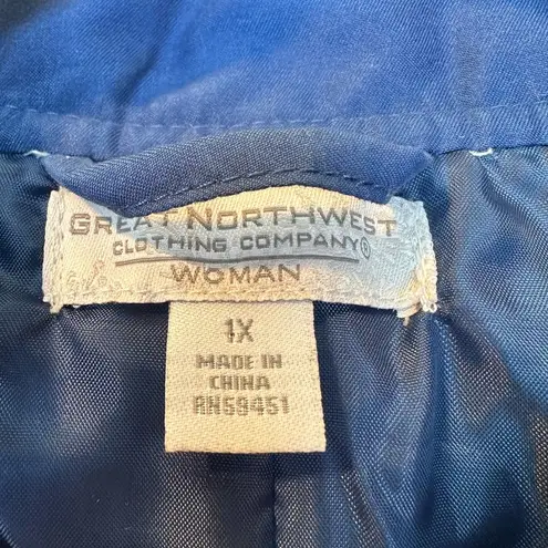 Great Northwest Clothing Company EUC great NW quilted puffer vest Size 1X