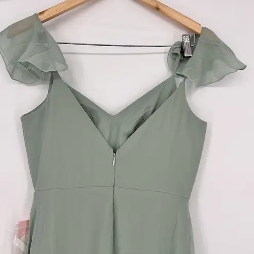 Birdy Grey Women's Dress Sage Size Small Bridesmaids Wedding Prom Party Dress