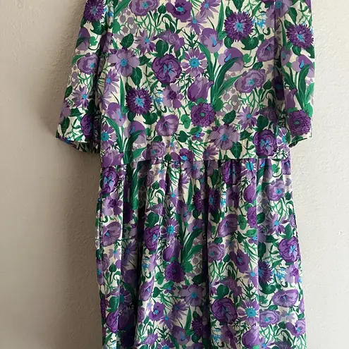 Max Mara floral Renna mini dress