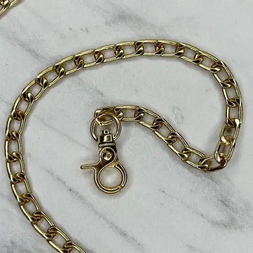 Gold Tone Chain Link Purse Handbag Replacement Strap ✨