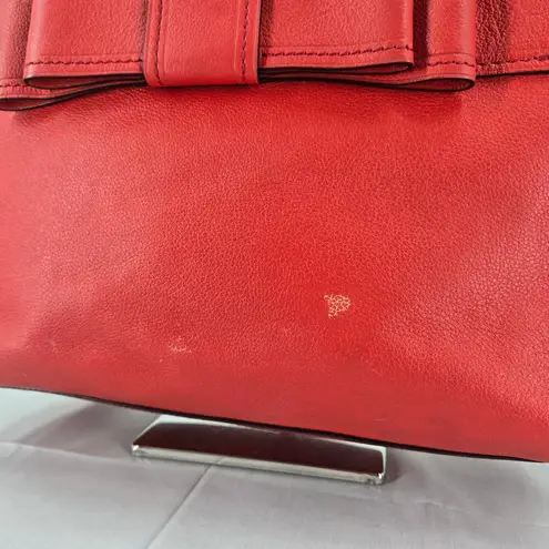 Kate Spade New York Quinn Villa Avenue Leather Shoulder Bag Red