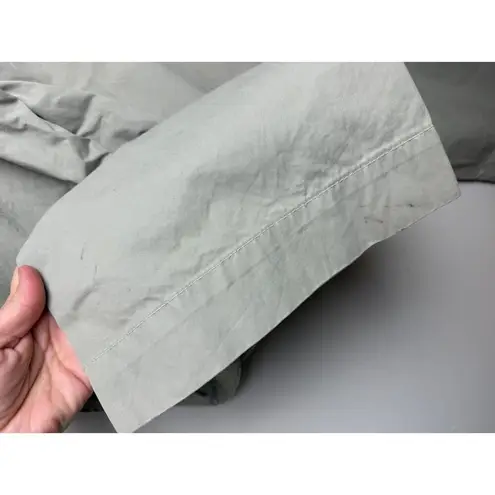 NWT Slvrlake Lola Cotton Twill Wide Leg Pants Sz. 32W Tan