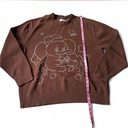Aritzia TNA brown elephant sweater Size L