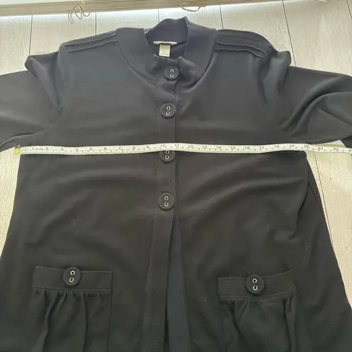 Christopher & Banks Black Jacket Size XL NWT