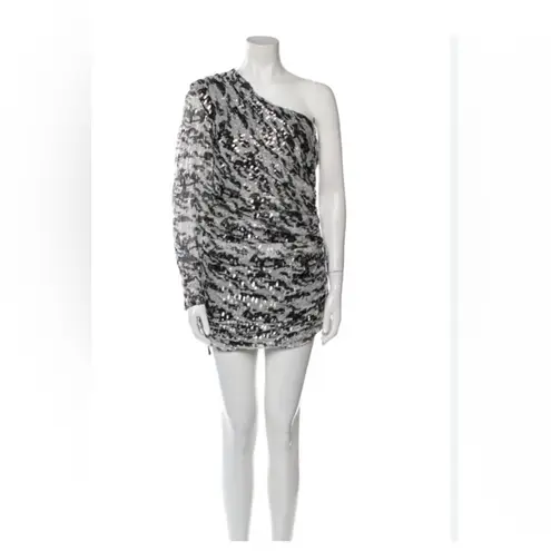 IRO NWT PARIS KALLAR METALLIC MESH DRESS SIZE 2 $650