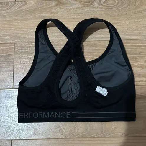 Calvin Klein  Performance Seamless Impact Sports Bra Grey/Black Reversible size x