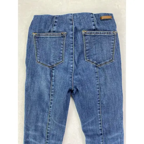 Pilcro and the Letterpress Jeans Womens 26 High-Rise Denim Legging Blue Stretch