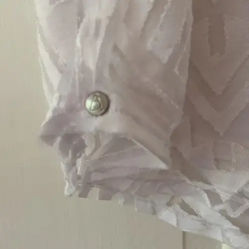 Neon Buddha White Tank Textured Size XS