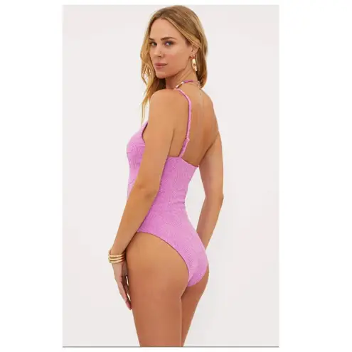 Beach Riot Athena Shell One-Piece Swimsuit Size Small