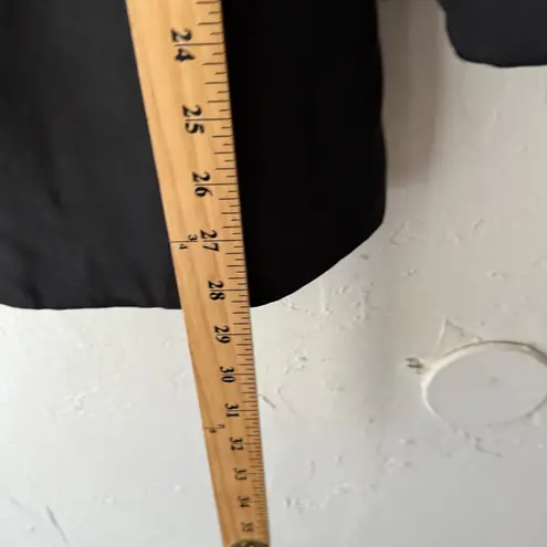 Mixit Vintage Black Silk Blazer Jacket Size 6 100% Pure Silk Classic Workwear