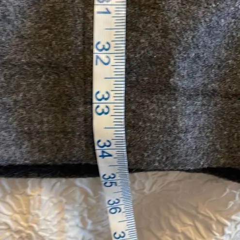 Sam Edelman  Shawl Collar Hooded Wool‎ Blend Coat Charcoal Gray Size 14