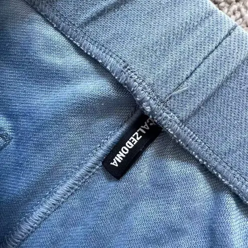 Calzedonia Denim Leggings with some studs. Stretch, stylish, Rhinestones Size S