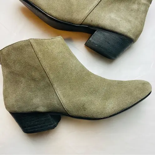 Kelsi Dagger  Tan Suede Booties