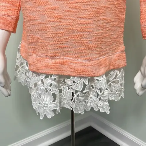 Anthropologie  Sunday in Brooklyn Ruffled Citrus Pullover