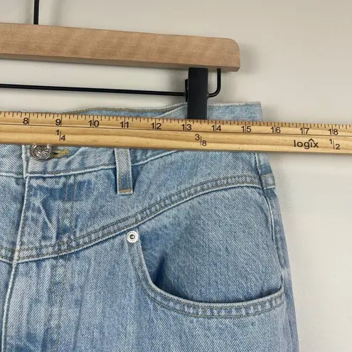 Slvrlake Dallas Maxi Skirt Women's 29 Blue Denim Medium Wash Front Slit Boho NWT Size 8