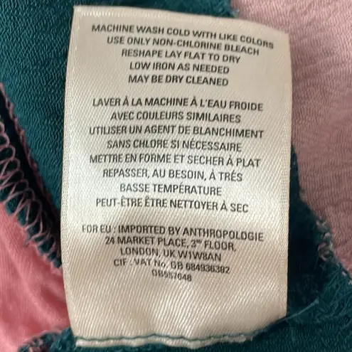 Anthropologie  Meadow Rue Mina Colour Block Ruffle Top - Image 7