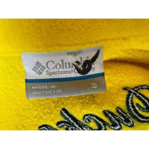 Columbia Oregon Ducks  Fleece Jacket Small Womens Full Zip University NCAA Script