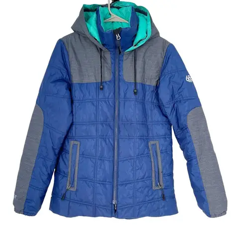 686 GLCR Uptown Insulator Snowboard Jacket Women's Medium Blue