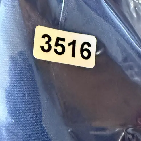 Zenergy by Chico's Trench Coat Lightweight Full Zip Jacket Blue Size S READ