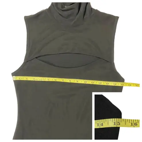 AFRM Maci Mock Neck Sleeveless Dress