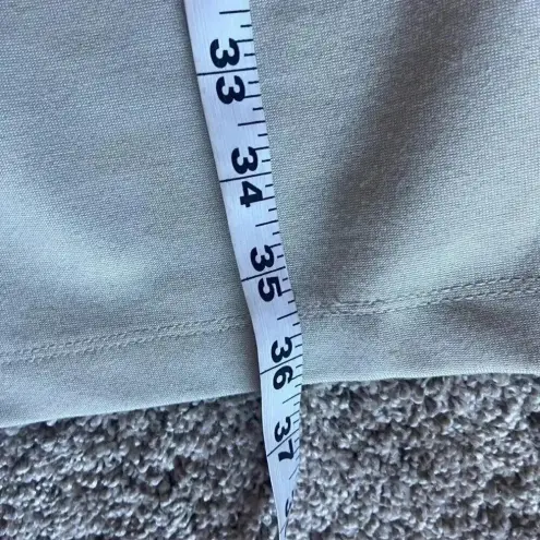 Adrienne Vittadini  Neutral Sheath Dress Size 10 Beige Short‎ Sleeve Minimalist