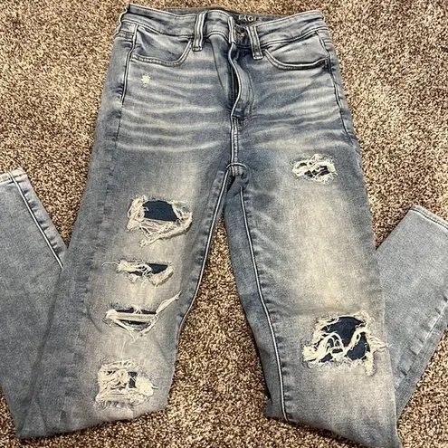 American Eagle  “ripped” jeans size 2 regular