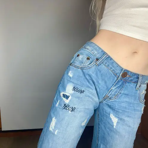 One X One Teaspoon One Teaspoon Relaxed Fit Low Rise Jeans