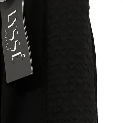 Lysse NWT ' Nordstrom Leggings Size XS Black Quilted Hip and Quilted Leg