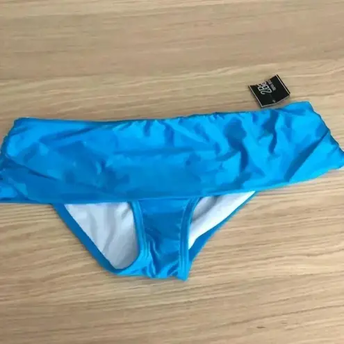 🆕2Bamboo Fupalower Stomach Coverage
Folded Down Waist Band Bikini Bottom L🆕 Blue Size L
