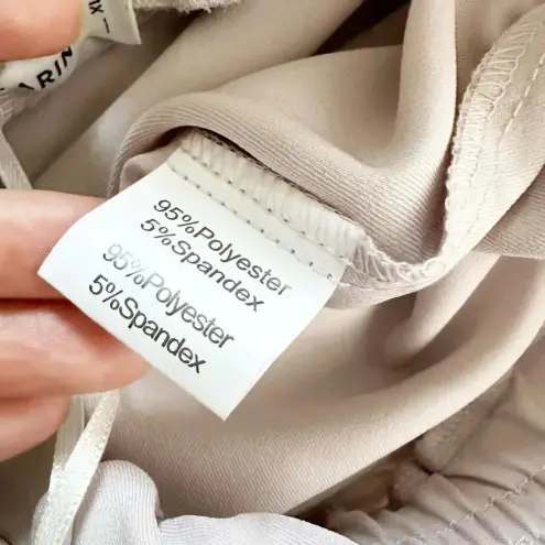 Grace Karin Womens Size XL Blush Paperbag Waist Pants Tie Belt Office Workwear - Image 7