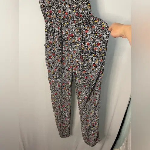 Greylin Floral Print Jumpsuit | size medium
