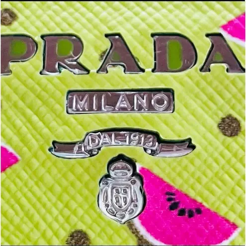 Prada Authentic  Lime Green & Pink Watermelon Phone Case