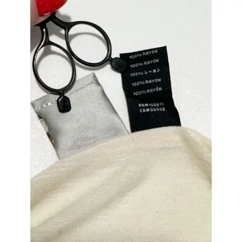 Harley Davidson Women's Love To Role Heart Crown Print T Shirt Beige Size Small White