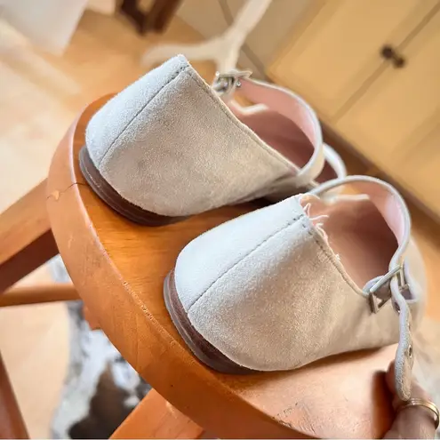 Avec Les Filles A Story Told By Joyce Azria Tan Strap Ballerina Flats Size 8.5