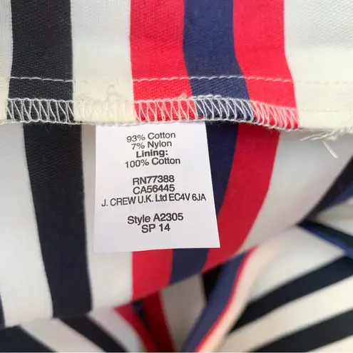 J.Crew  Multicolor Striped Dress with Pockets