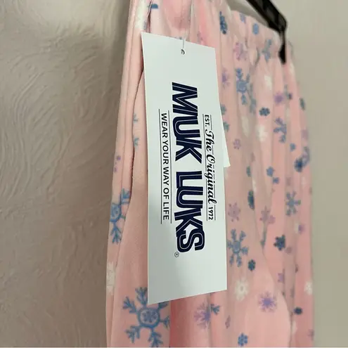 Muk Luks Pink Pajama Pants Cozy Intimates Sleepwear Size M